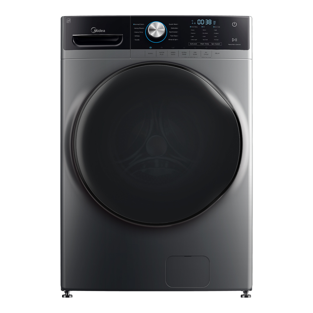 MIDEA LAVADORA CARGA FRONTAL DE 21 KG PLATEADO MH04W45/S-CA