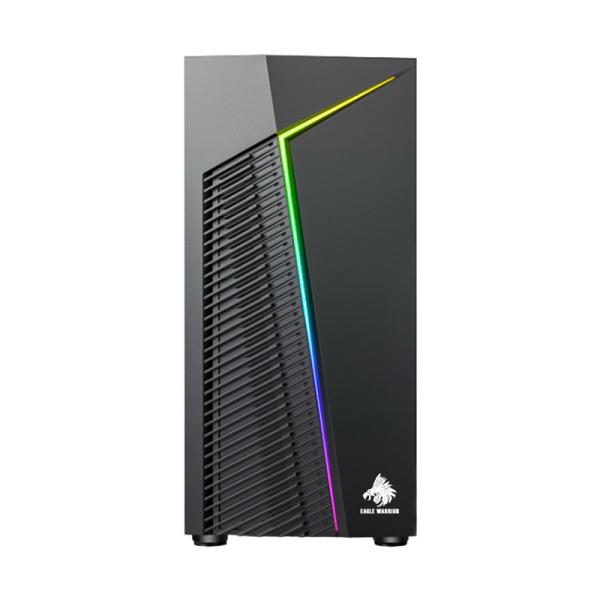 CASE GAMING RGB EAGLE WARRIOR CG03RWRA001C H410 SIN VENTILACIÓN INCLUIDA CON