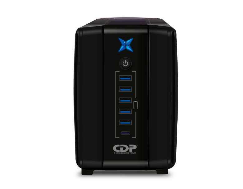 CDP UPS REGULADOR 500VA 250W 8 SALIDAS R-UPR 508