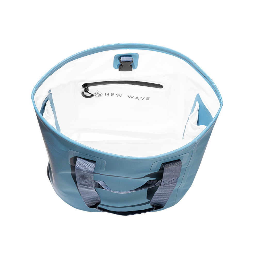 WATERPROOF TOTE BAG BLUE