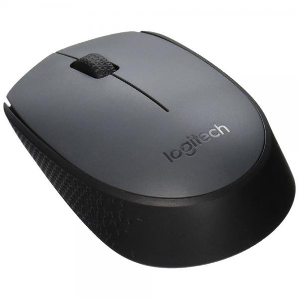 MOUSE LOGITECH M170 INALAMBRICO NEGRO GRIS