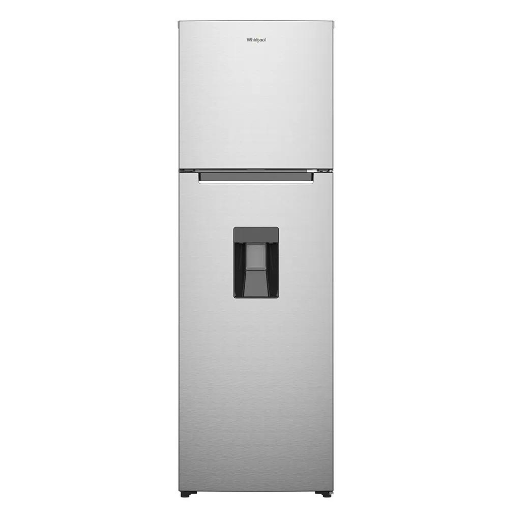 WHIRLPOOL REFRIGERADOR 9 PIES INVERTER CON DISPENSADOR ACERO INOX WT32209D