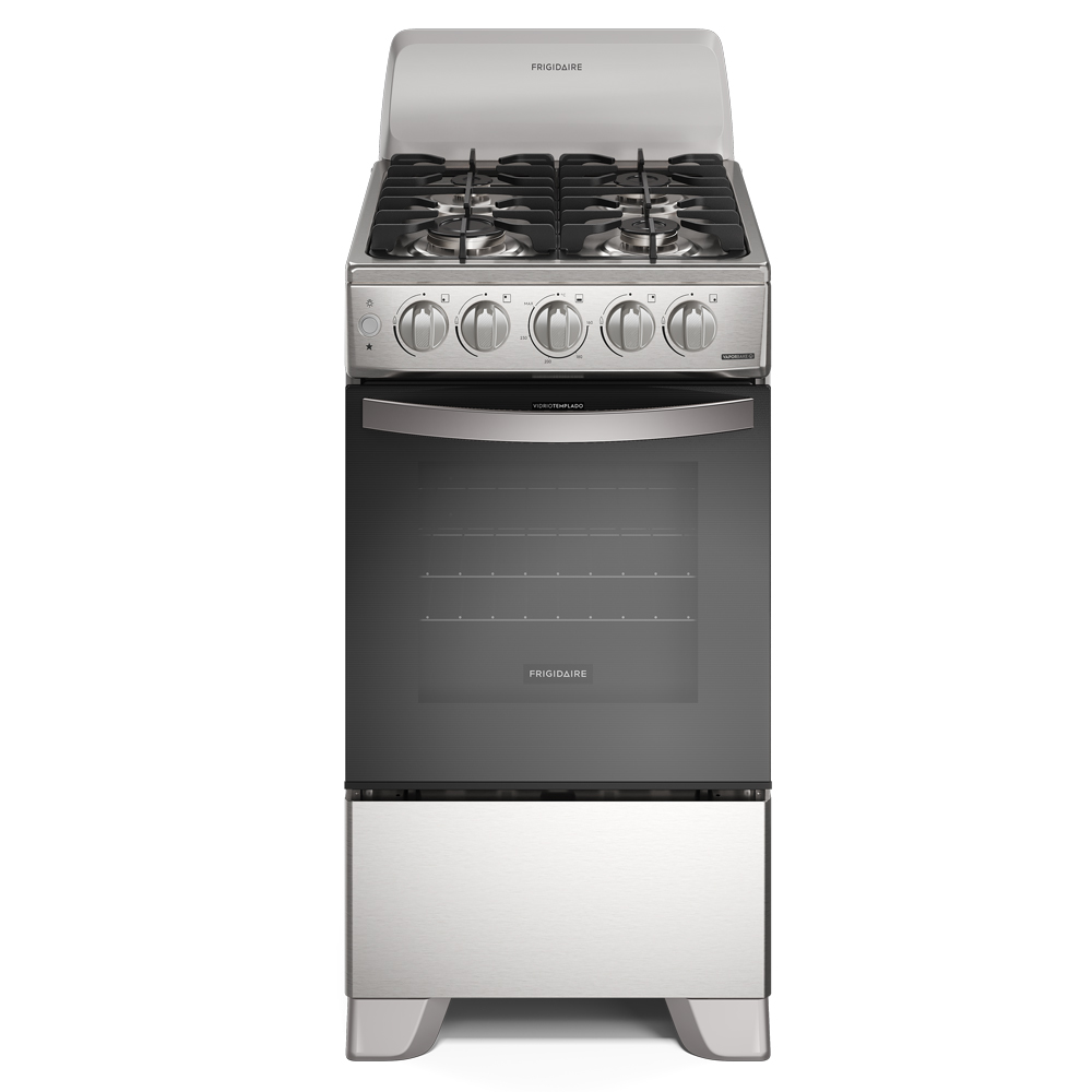 FRIGIDAIRE COCINA DE GAS DE 20" 4 QUEMADORES PLATEADO FKGN20C3MYI