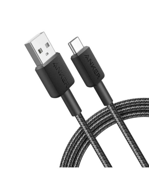 ANKER BRAINED CABLE 323, USB-A TO USB-C, 6FT, A81H6