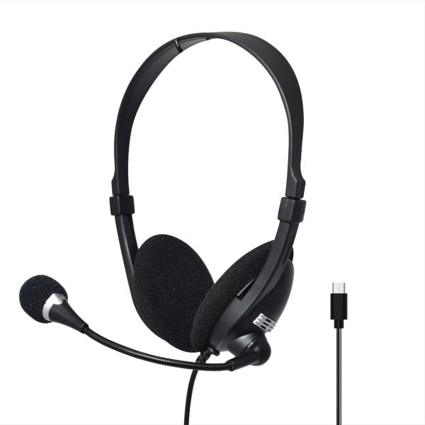 HEADSET UNNO TEKNO ACE 5 USB-C CON MICRÓFONO