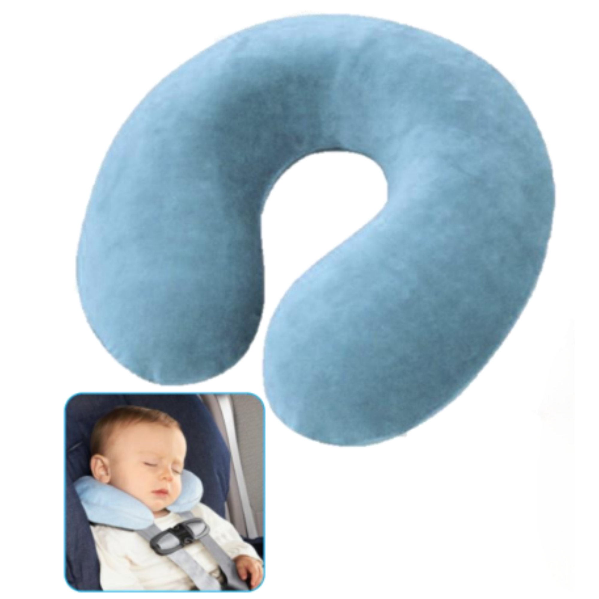 ALMOHADA CERVICAL NIÑO - LISO
