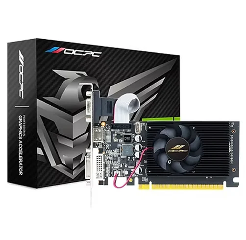 TARJETA DE VIDEO OCPC GEFORCE GT 610 2GB DDR3 LOW PROFILE