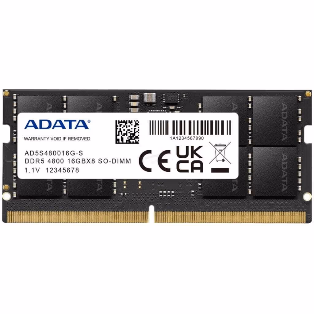 MEMORIA DDR5 16GB ADATA 4800MHZ SODIMM
