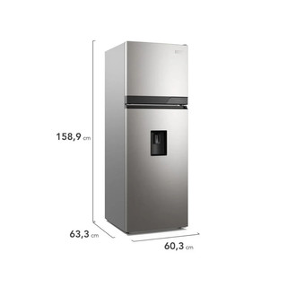 FRIGIDAIRE REFRIGERADOR TOP MOUNT DE 15 PIES PLATEADO FRT15A3N6DS
