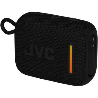 JVC AUDIO PORTABLE BLUETOOTH DE 5W CON LUZ AMBIENTAL RESISTENTE AL AGUA NEGRO -
