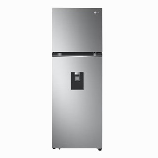 LG REFRIGERADOR TOP FREEZER 12 PIES COLOR PLATEADO CON DISPENSADOR DE AGUA
