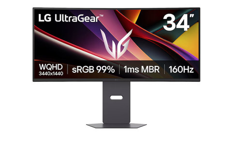 LG ULTRAGEAR MONITOR GAMING 34" CURVO 1800R, VA, UWQHD 3440×1440, 160 HZ, 1 MS
