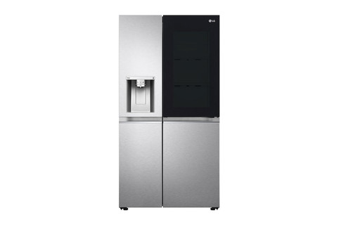LG REFRIGERADOR SIDE BY SIDE 27 PIES INSTAVIEW COLOR PLATEADO VS27XADC