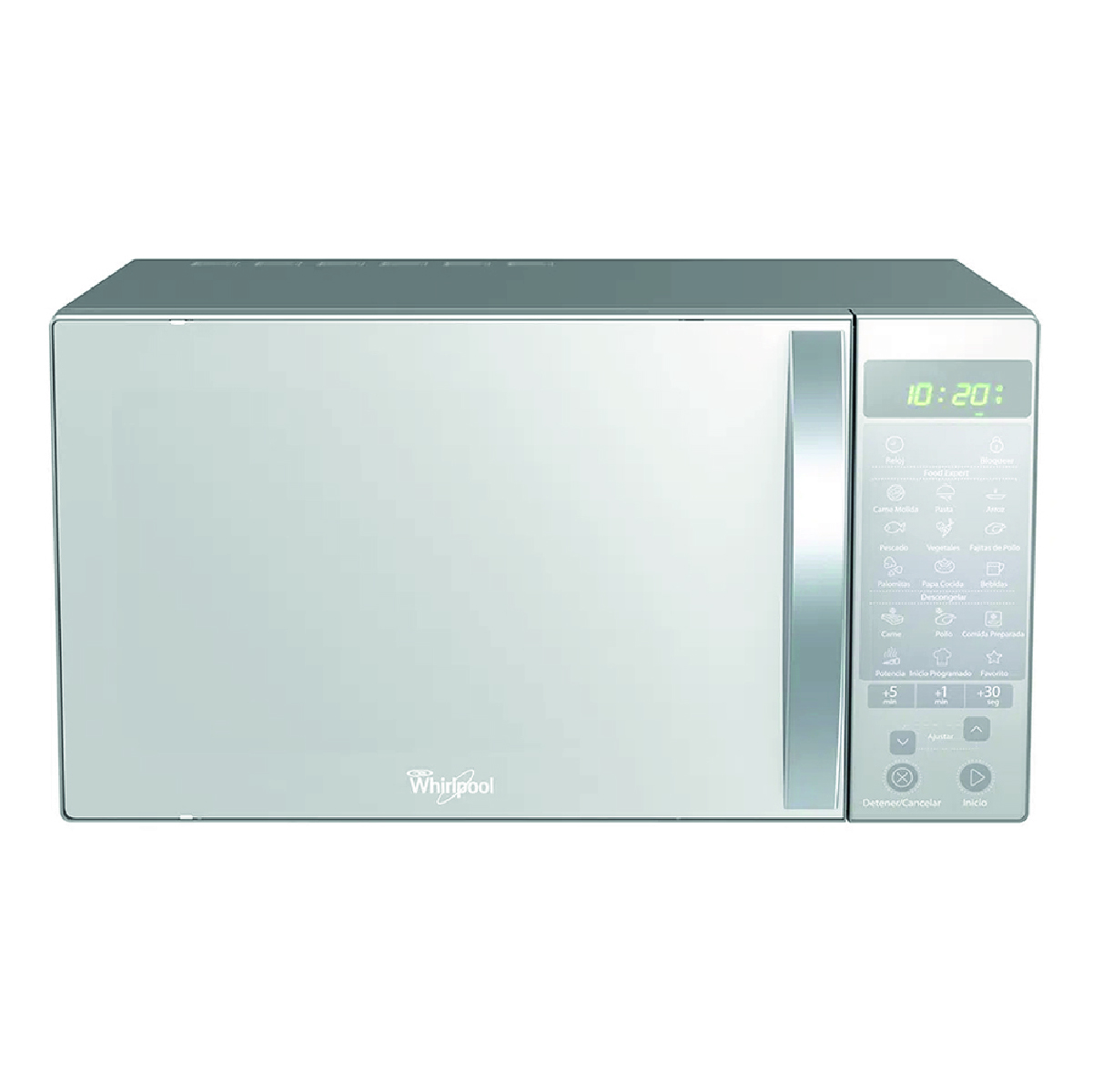 WHIRLPOOL MICROONDAS 1.1 SILVER. WM1211D