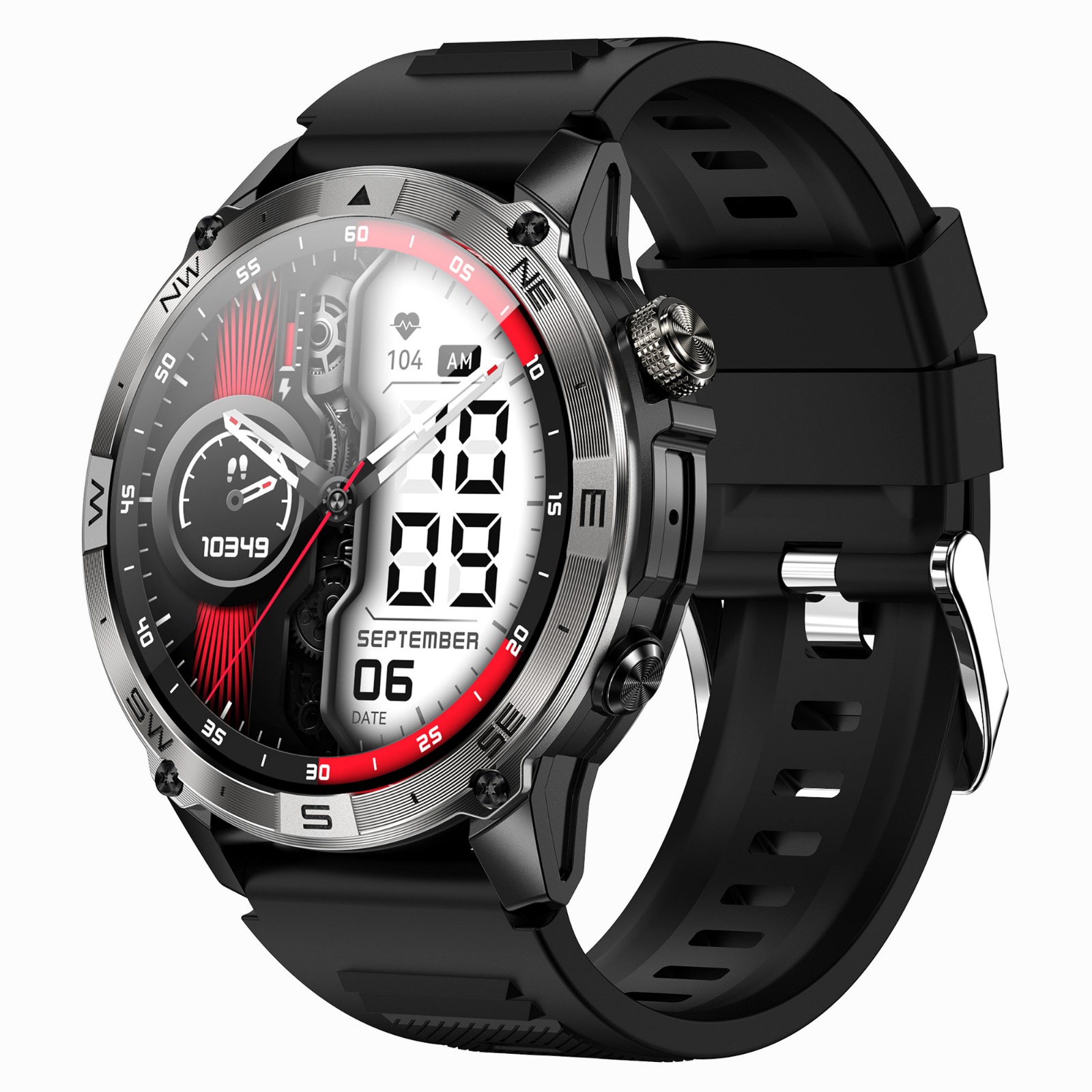 HK08 SMART WATCH - NEGRO