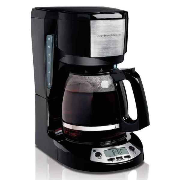 HAMILTON
BEACH HB COFFEEMAKER BLACK 12 CUP 49615 BLACK