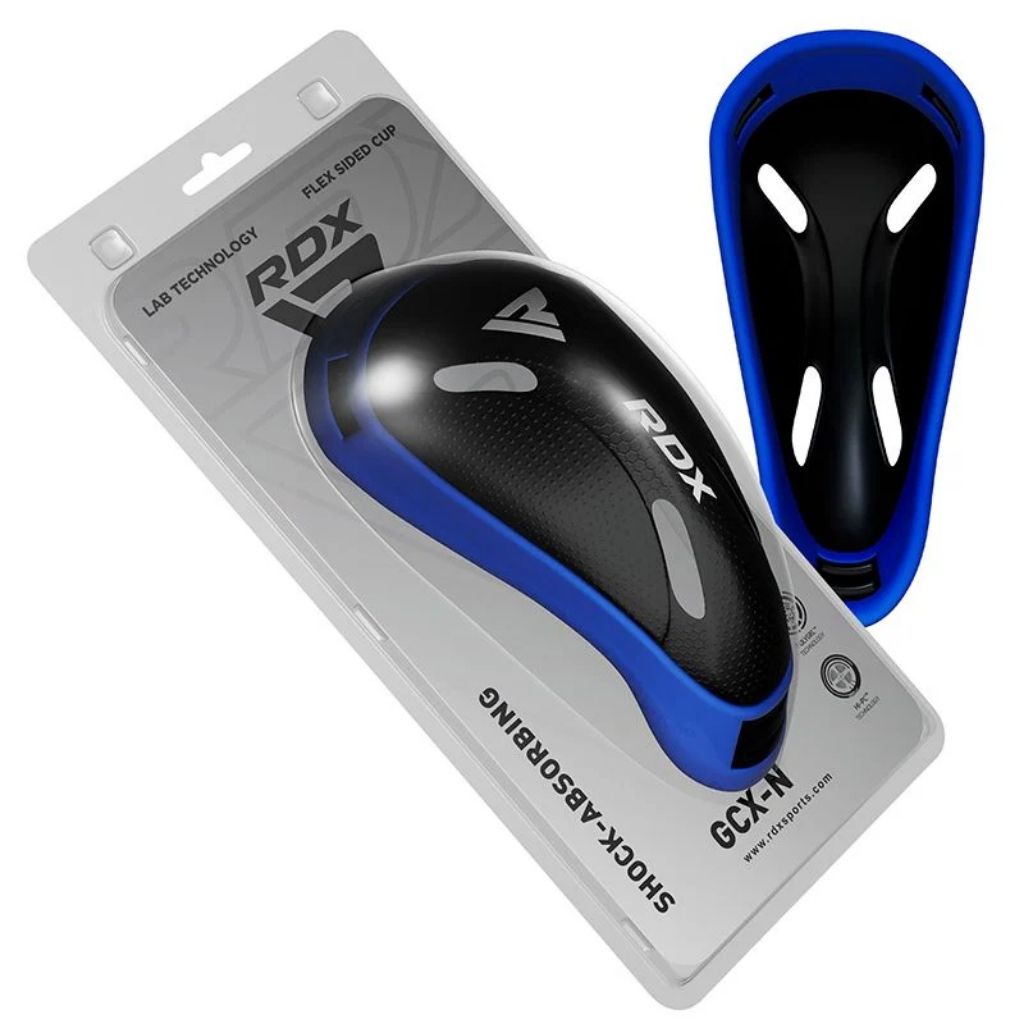 RDX CX POLYGEL GROIN CUP - BLUE