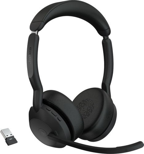 HEADSET JABRA EVOLVE2 55 380C MS DUO BK