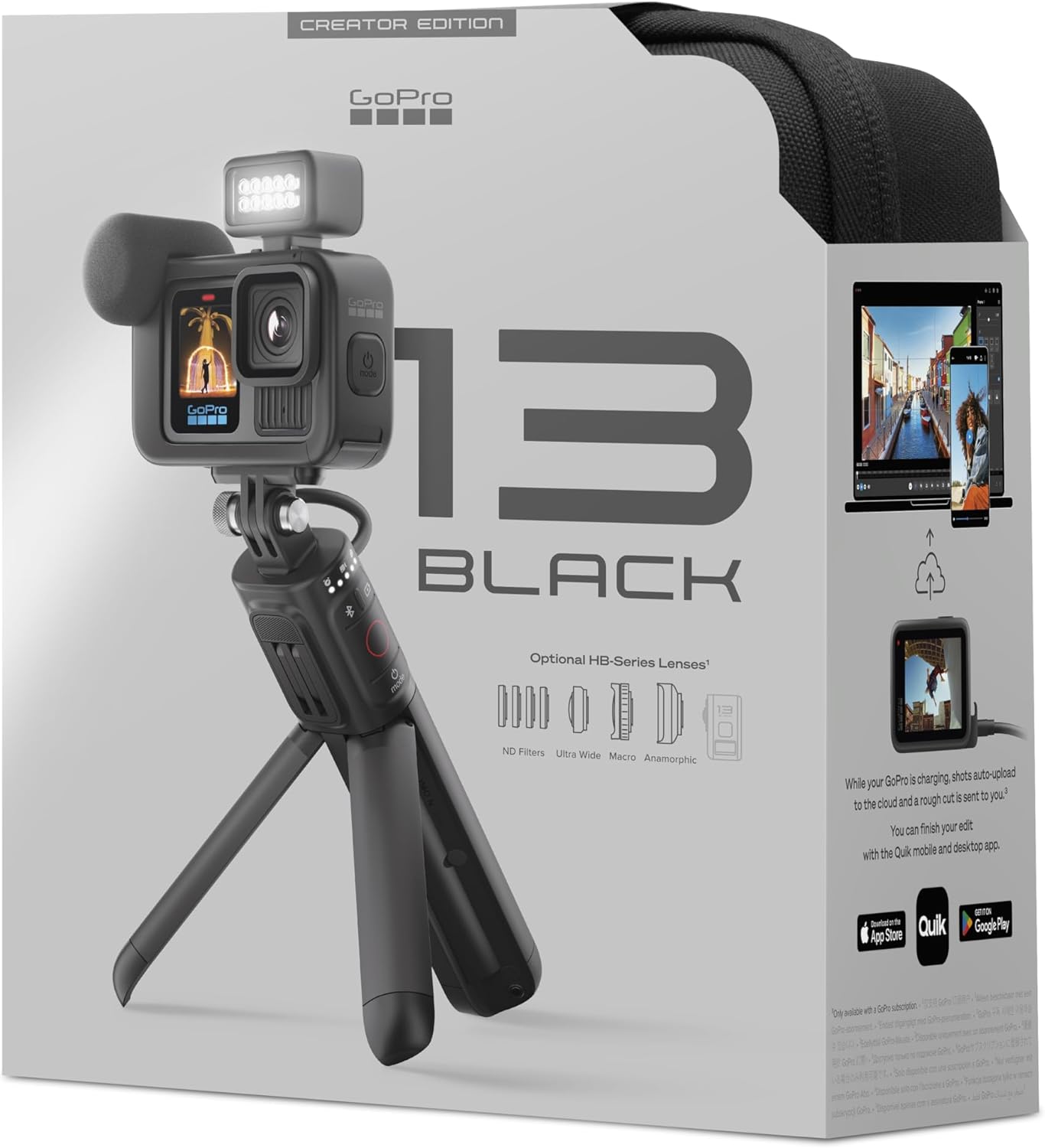 GOPRO CAMARA HERO13 CREATOR EDITION