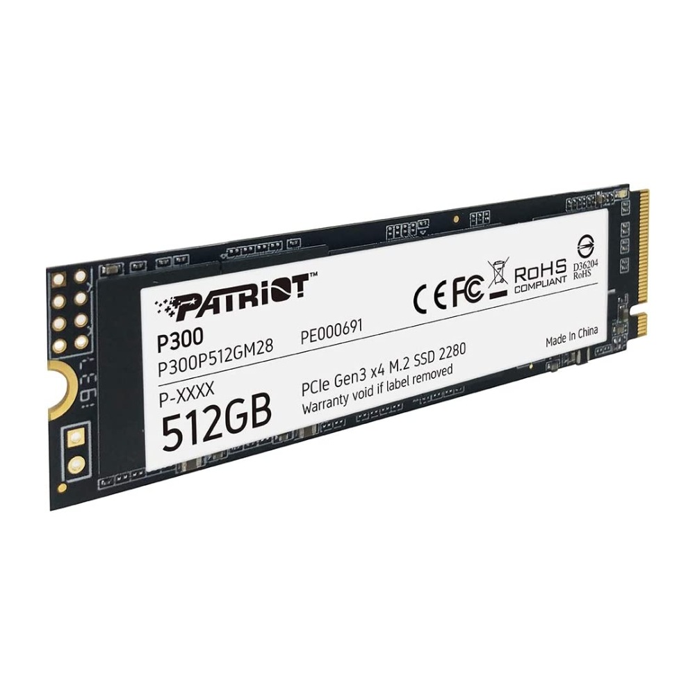 PATRIOT SSD P300 512GB M.2 PCI- E