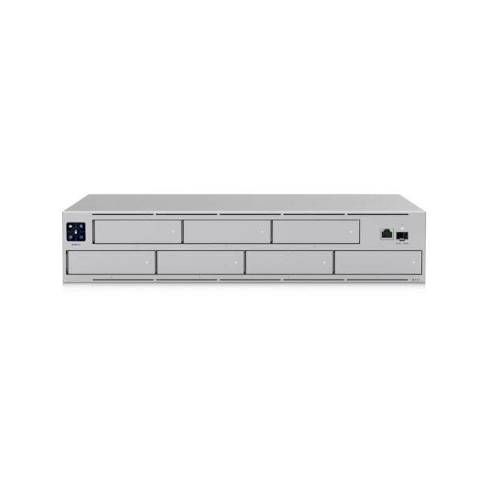 NVR PRO UNIFI PROTECT, CON BAHÍA PARA 7 DISCOS DUROS, ALMACENA HASTA 20 CÁMARAS