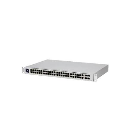 UNIFI SWITCH USW-48 CAPA 2 DE 48 PUERTOS ETHERNET GIGABIT Y 4 PUERTOS SFP